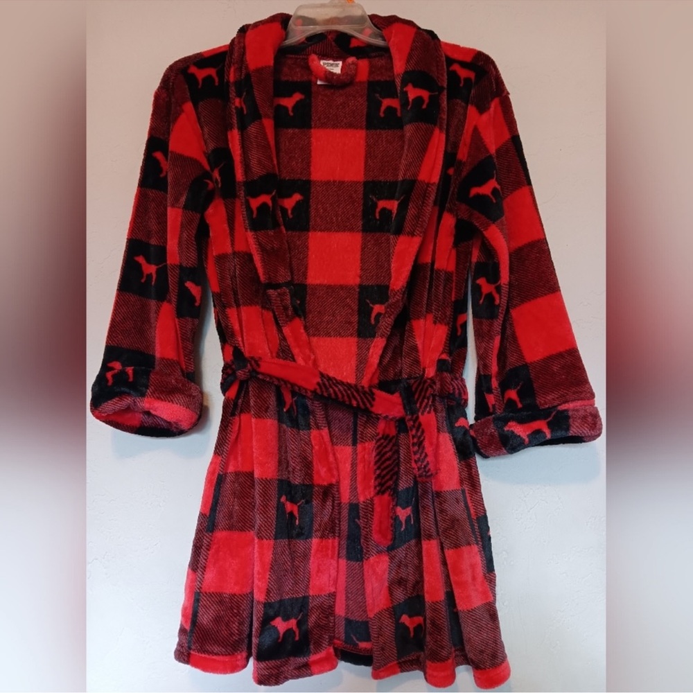 Plaid Victoria Secret Robe - Picture 2 of 5